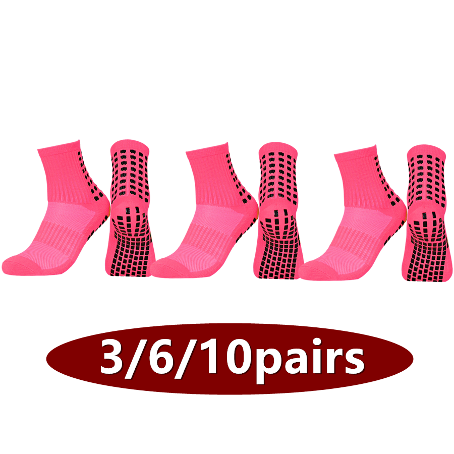 Sports Grip - 3/6/10pairs men women anti slip grip