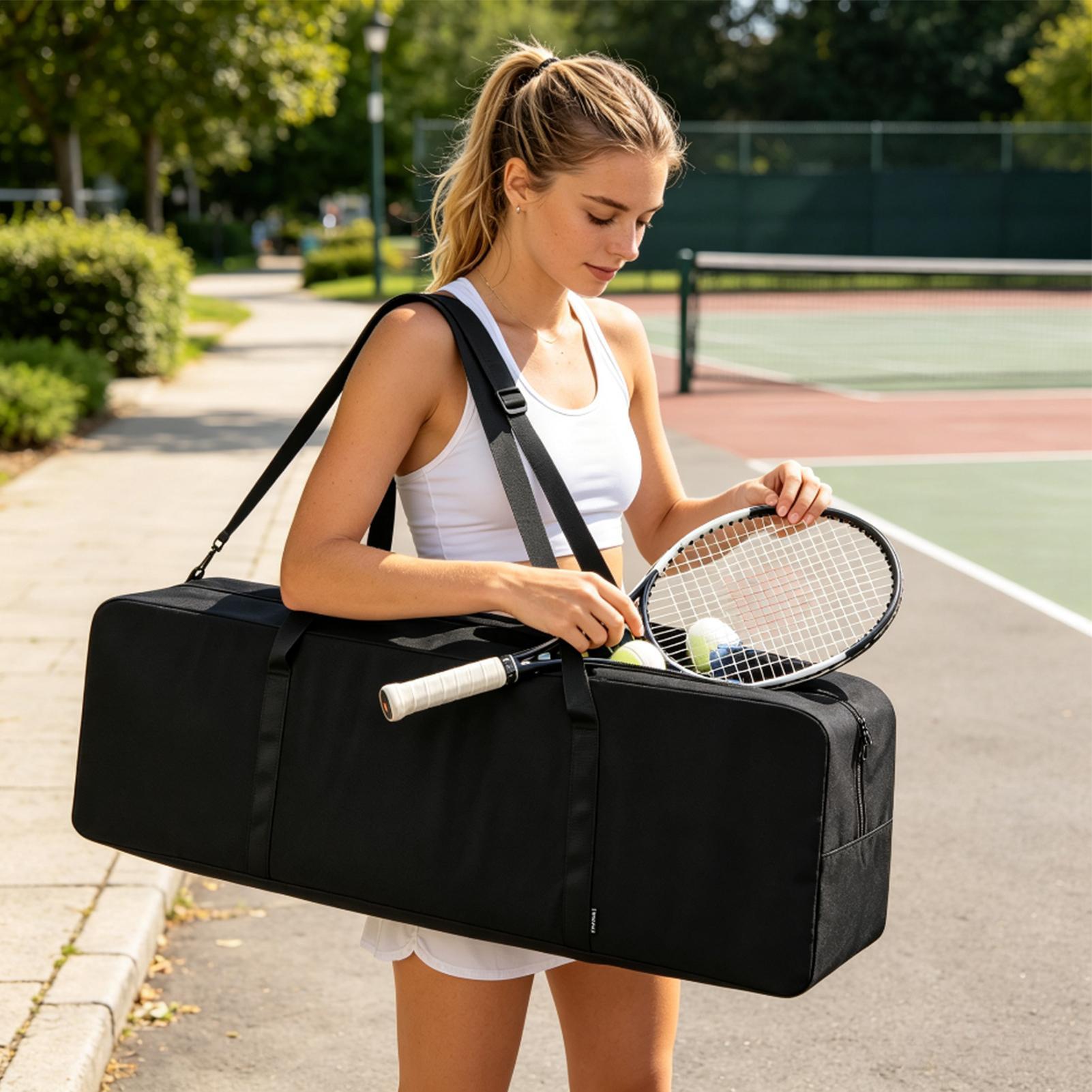 Pickleball Net Bag Foldable Ne - Badminton Net review and price