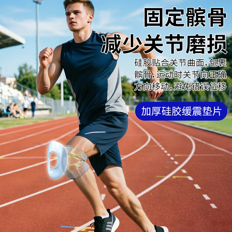 Strap Silicone Knee Pad Knee I - Badminton In English review and price