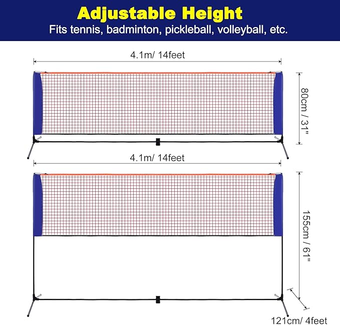 Portable Badminton Net Small S - Badminton Net review and price