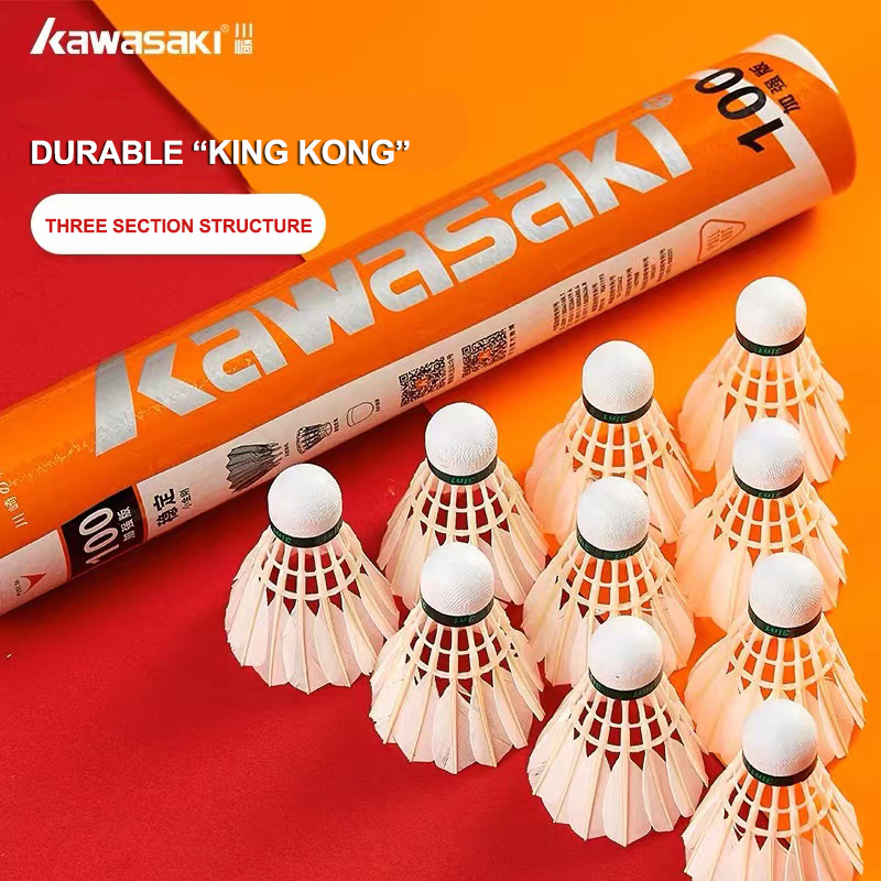 Kawasaki King Kong 100/500 Fea - Feather Shuttlecock review and price
