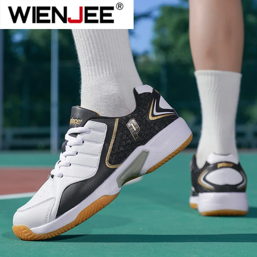 Professional Men Women Leather - Badminton Shoes review and price