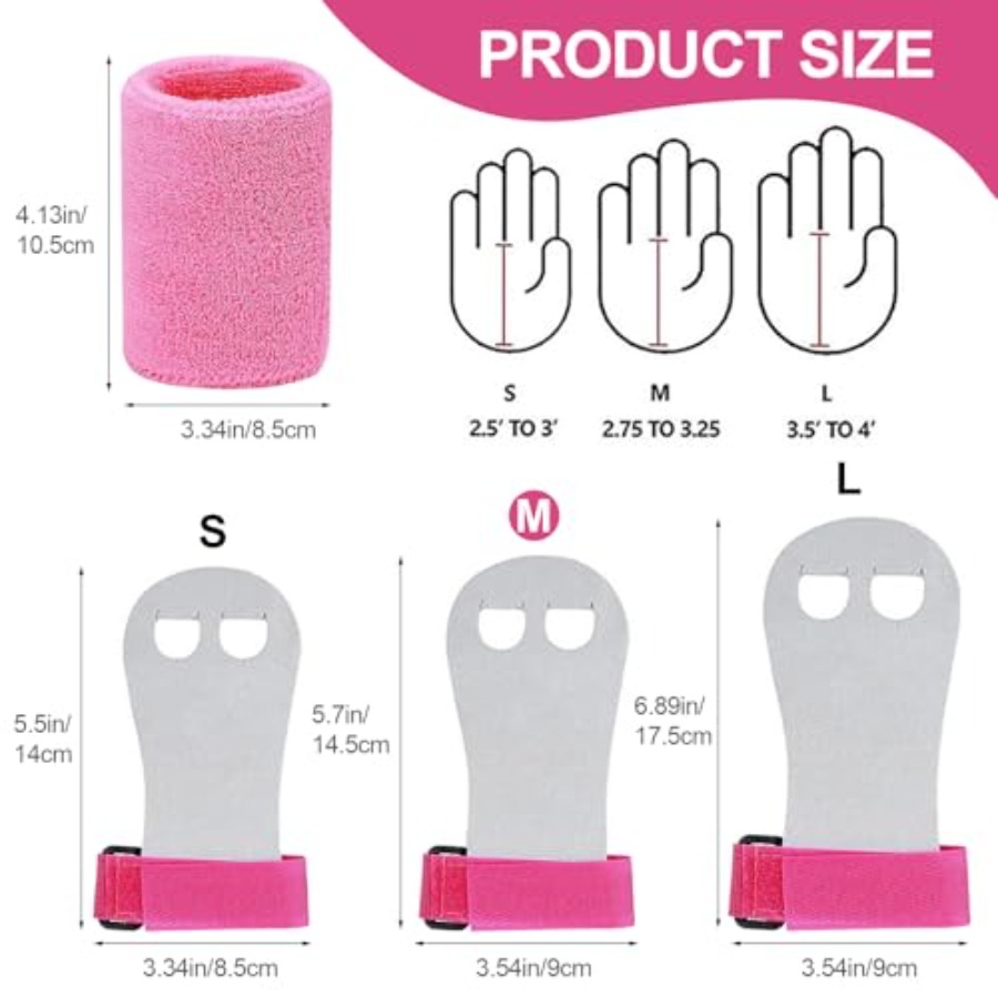 2PCS Gymnastics Hand Grips Glo - Sports Grip review and price