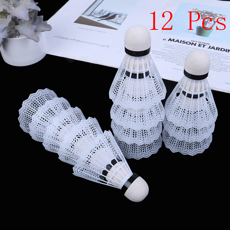 12Pcs Plastic Badminton Shuttl - Feather Shuttlecock review and price