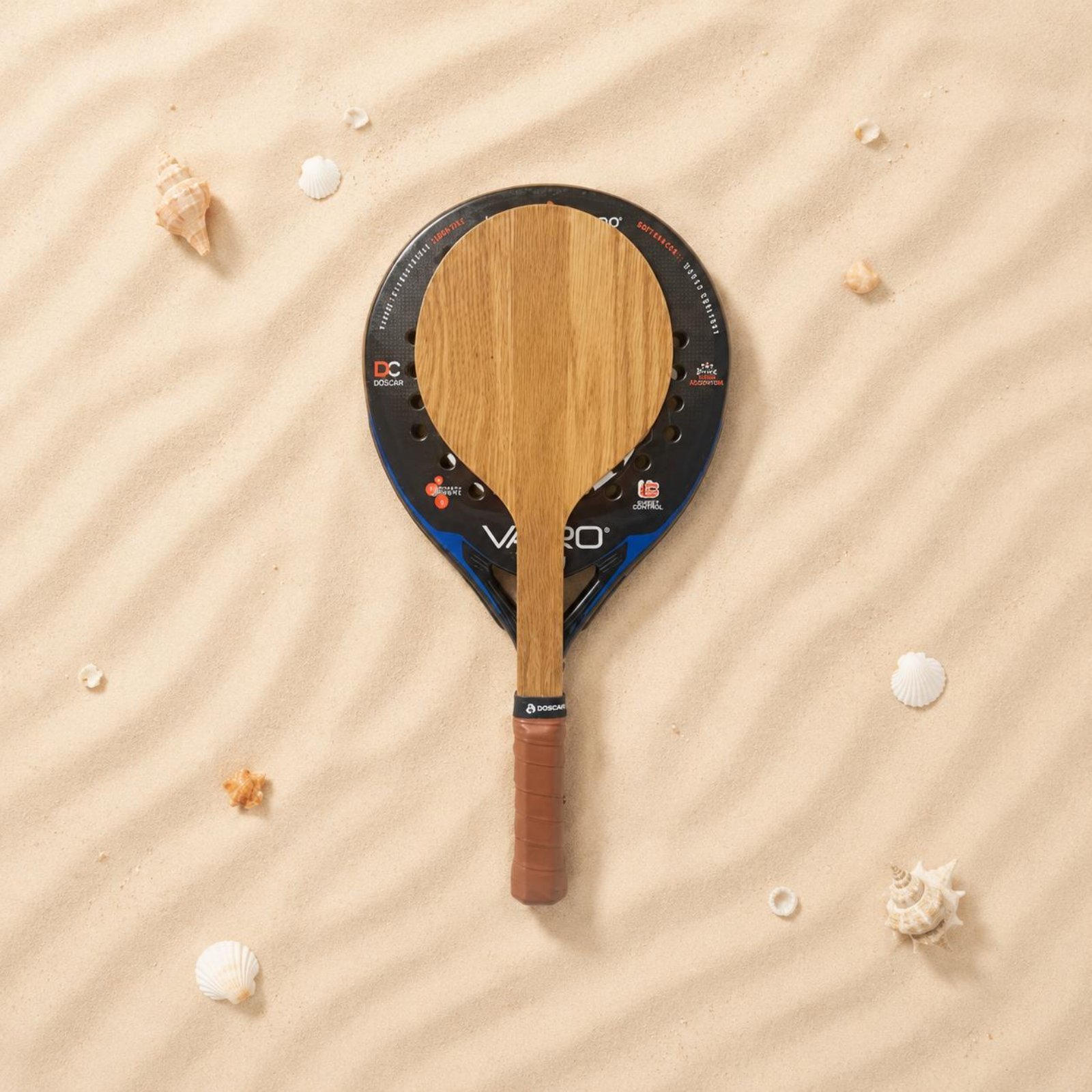 Wood Beach Tennis Racket Beach - Sports Grip review and price