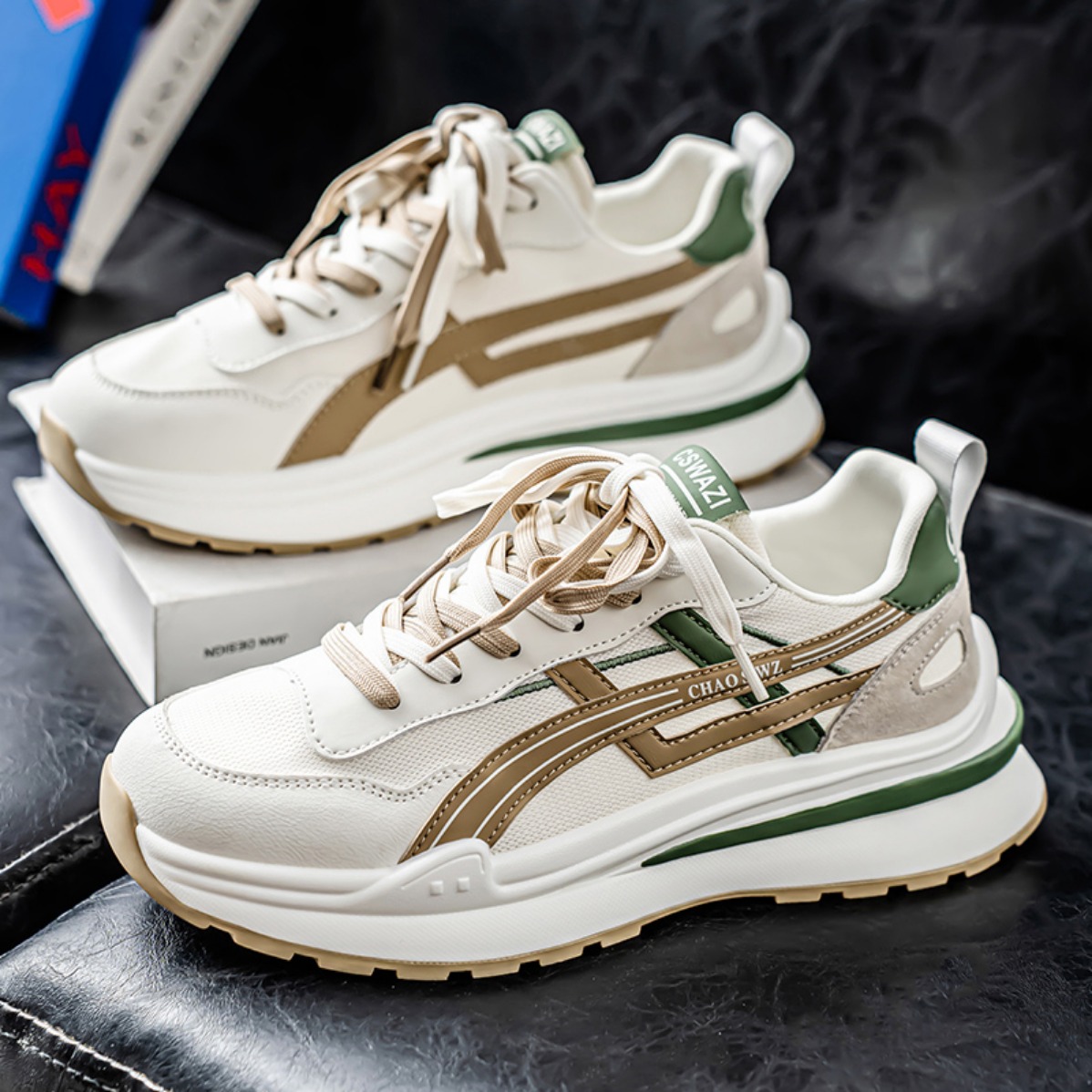 New Men Breathable Thick Sole  - Badminton Shoes review and price