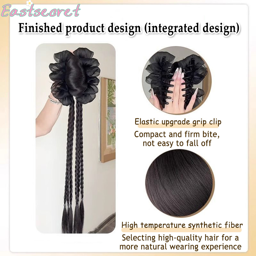 Black Bow Half-tie Hair Claw C - Feather Shuttlecock review and price