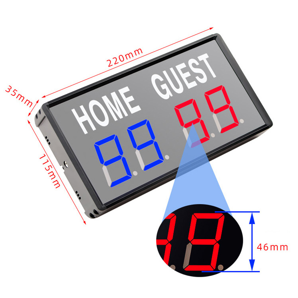 Portable 4 Digit LED Scoreboar - Scoreboard Digital review and price