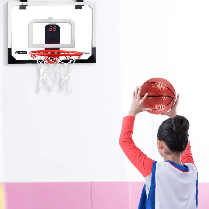 Kids Mini Basketball Hoop With - Scoreboard Digital review and price