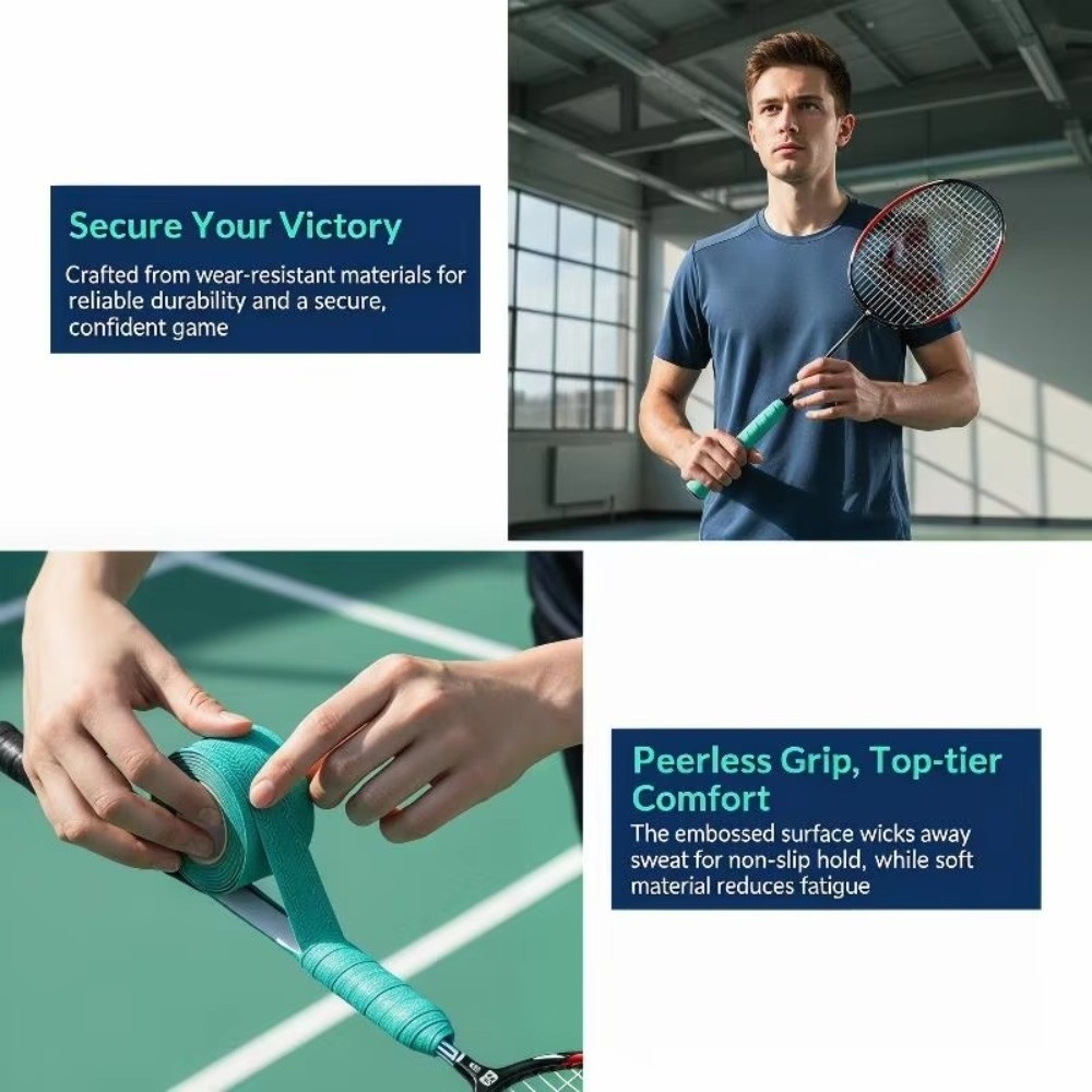 Sweat-Absorbent Badminton Hand - Badminton Materi review and price