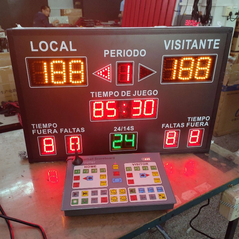 Portable Moving Scoreboard Cha - Scoreboard Digital review and price