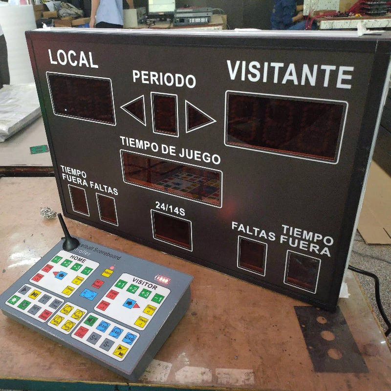 Portable Moving Scoreboard Cha - Scoreboard Digital review and price