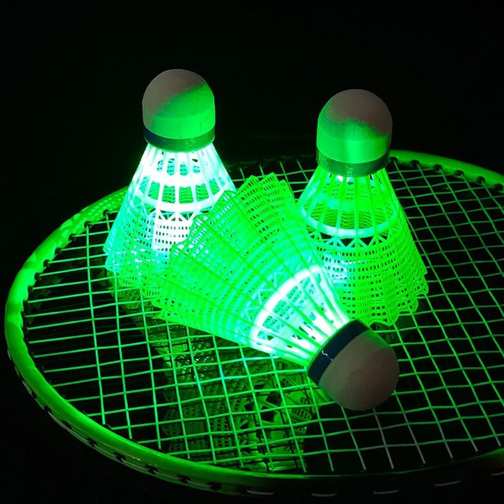 Light-up LED Badminton Glowing - Feather Shuttlecock review and price
