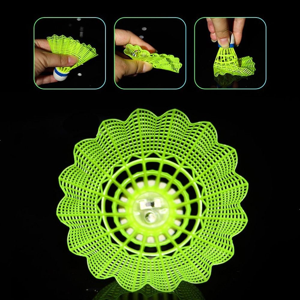 Light-up LED Badminton Glowing - Feather Shuttlecock review and price