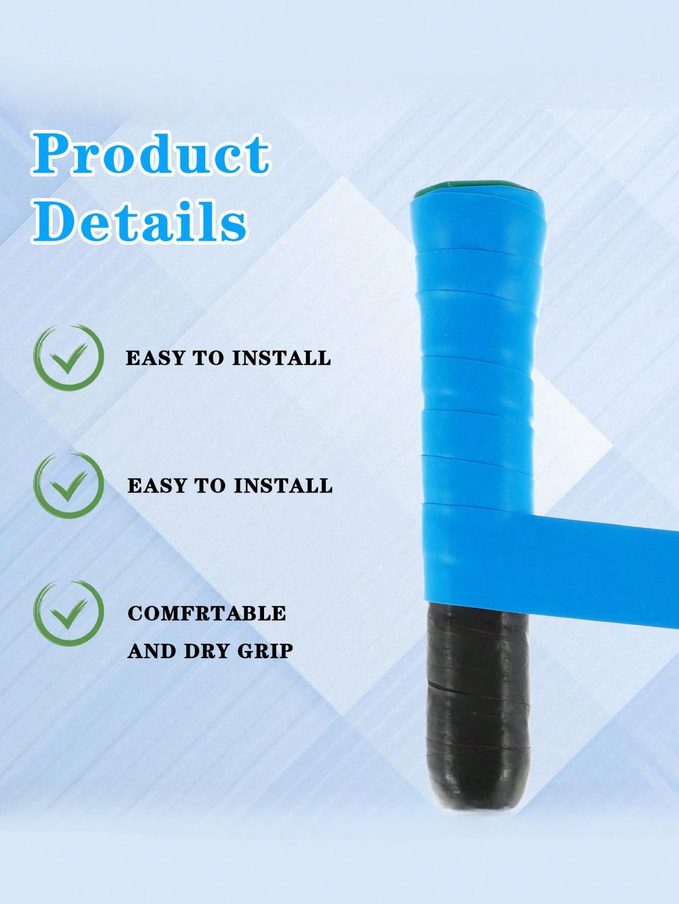 PU Tennis Badminton Overgrip D - Badminton Materi review and price